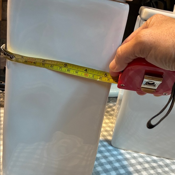 Rae Dunn White Ceramic Canister Set - Picture 6 of 6